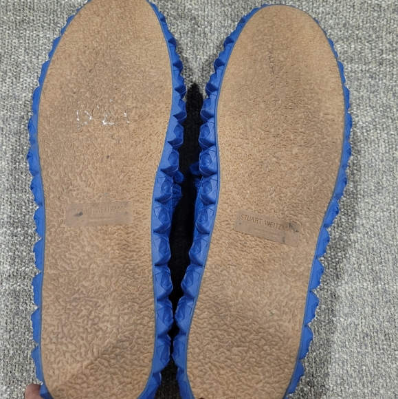 Stuart Weitzman Electric blue slip ons - Picture 2 of 6